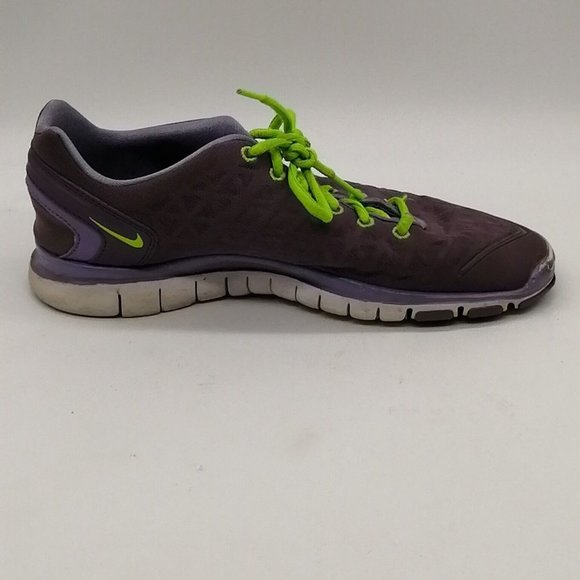 Nike Training Womens Sneakers Nike Free Fit 2 Purple Lace‎ Up Athletic Shoe 9 - Picture 2 of 10